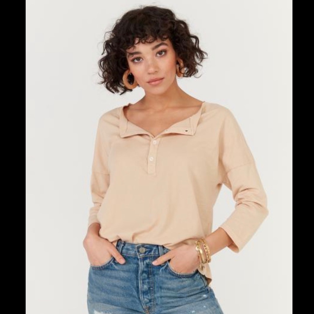 MATE the Label Henley in Bone